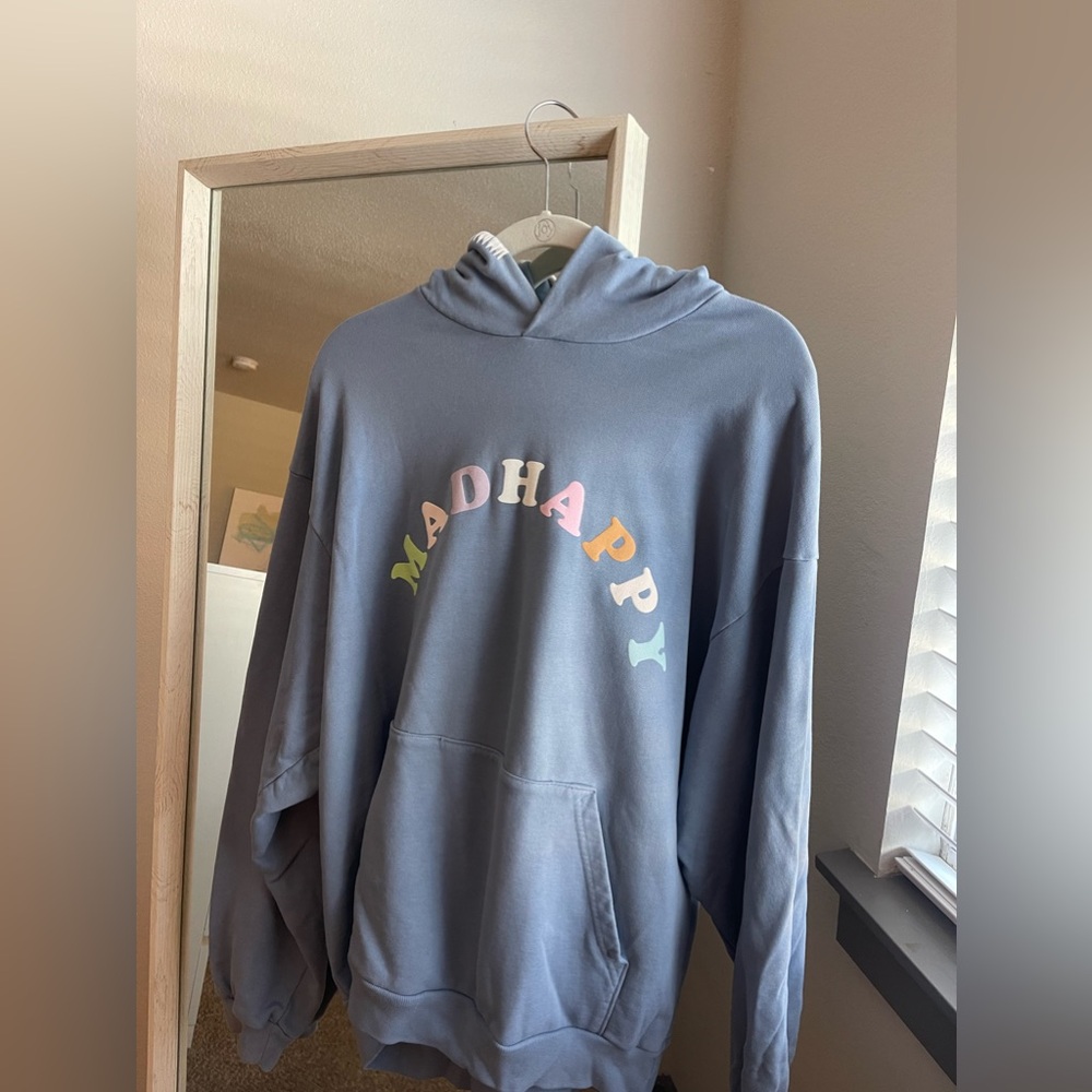 Madhappy pastels French Terry hoodie in frost
